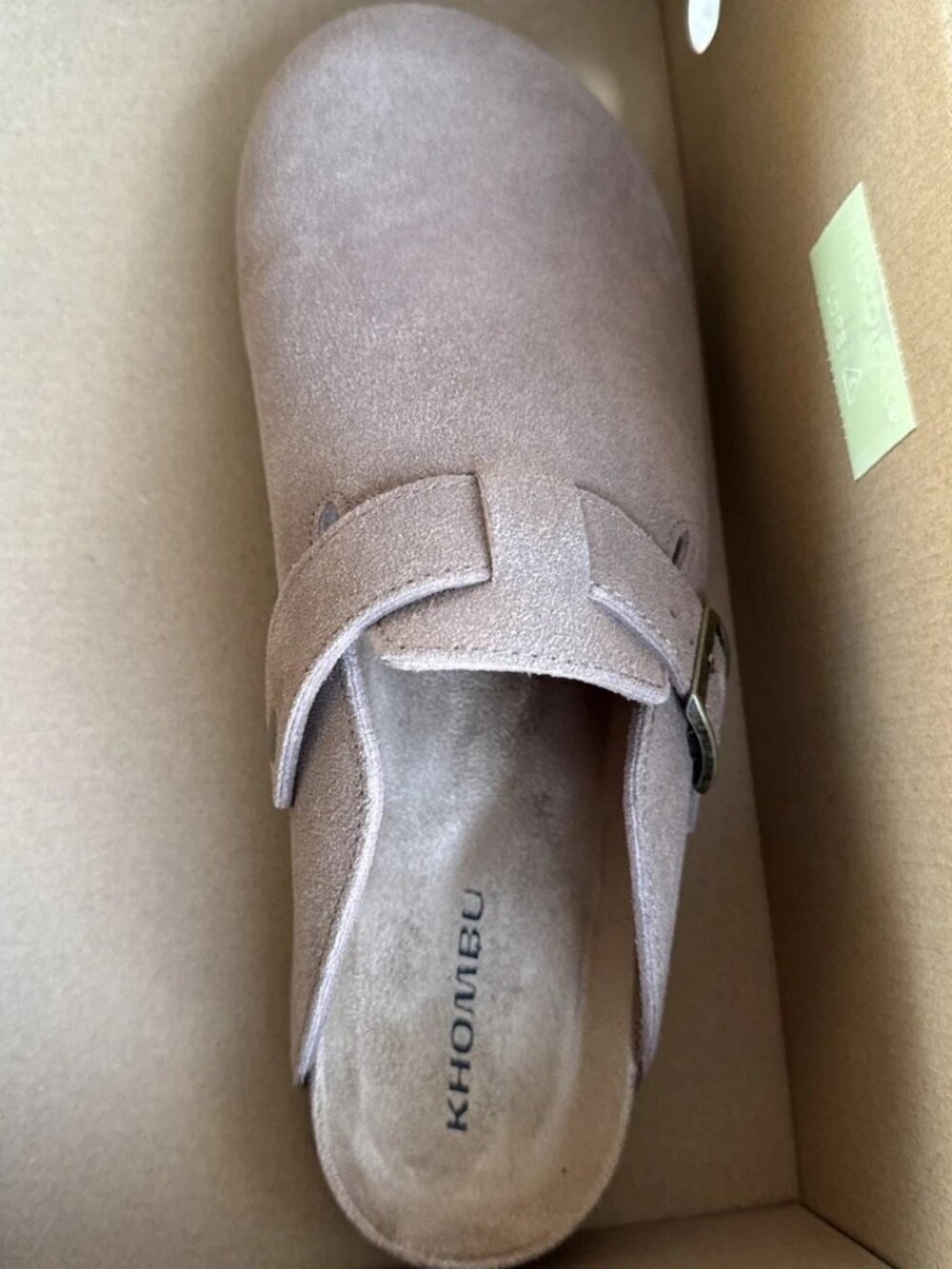 Khombu Men’s Clog Damian Taupe